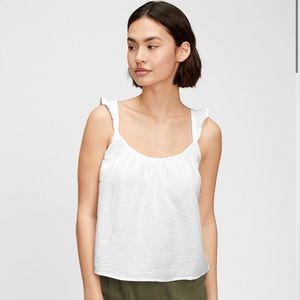 NWT GAP Flutter Sleeve Print Tank Top